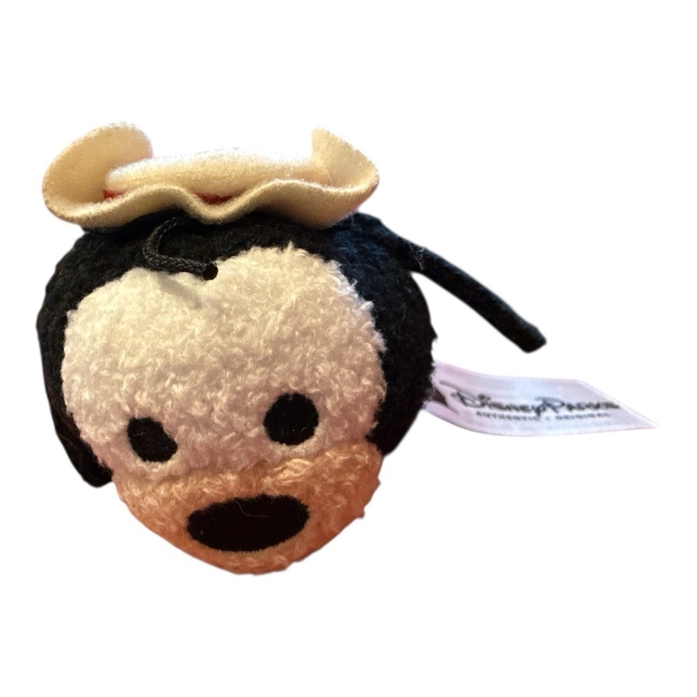 Disney Parks Tsum Tsum Plush with Red, Blue, and Black